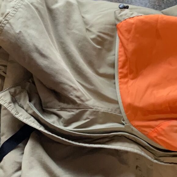 Emergency Exit Green Orange Snowboarding Ski Jacket Men L Coat Polyester Nylon - Picture 8 of 11